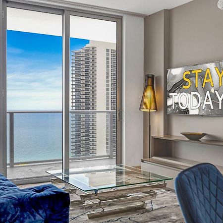 Hyde House - Luxury Waterfront 2Br 2Ba Apartment Suite With Direct Ocean View, Roof Top Pool, Resort Amenities Hollywood Bagian luar foto