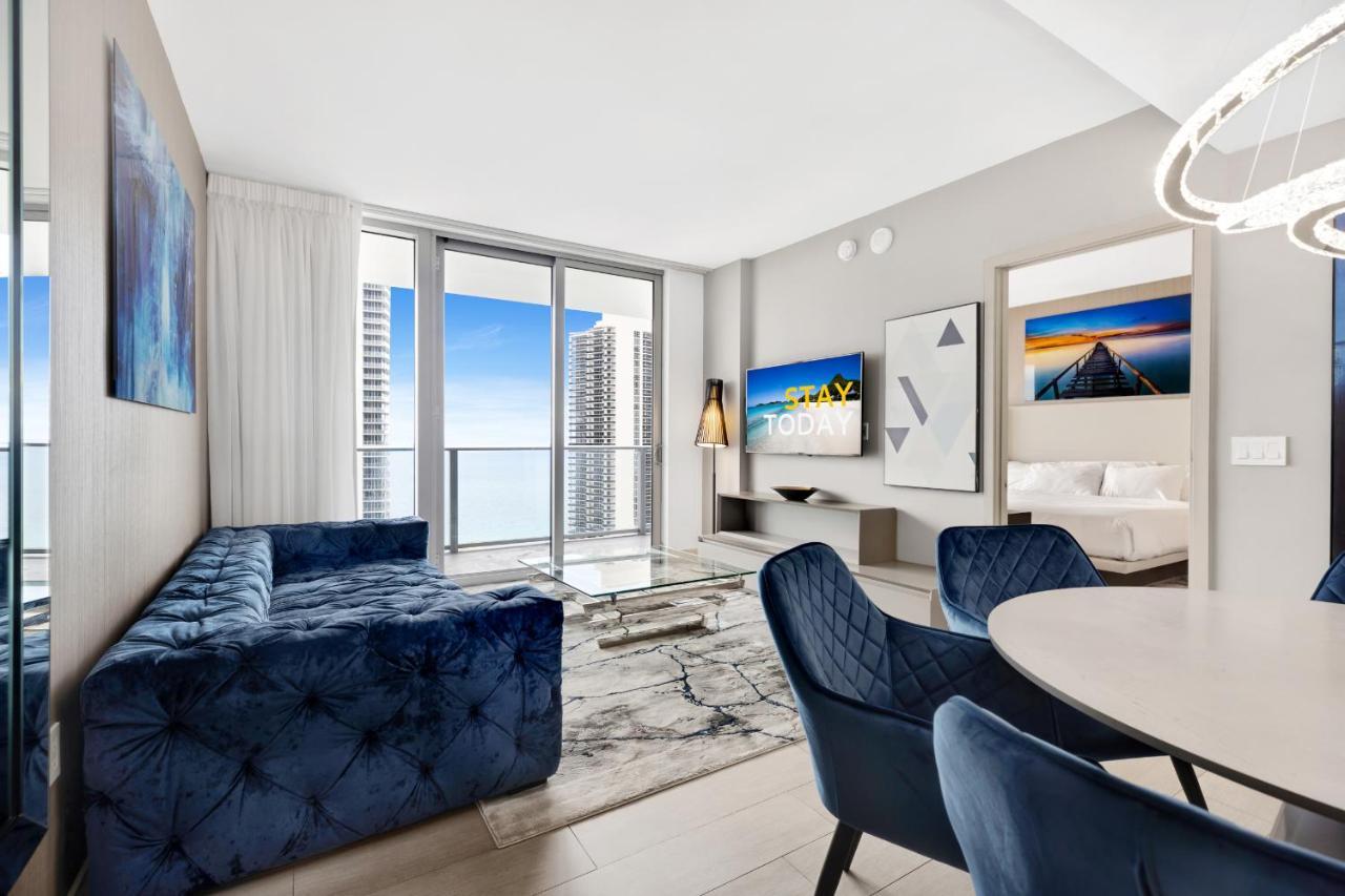 Hyde House - Luxury Waterfront 2Br 2Ba Apartment Suite With Direct Ocean View, Roof Top Pool, Resort Amenities Hollywood Bagian luar foto