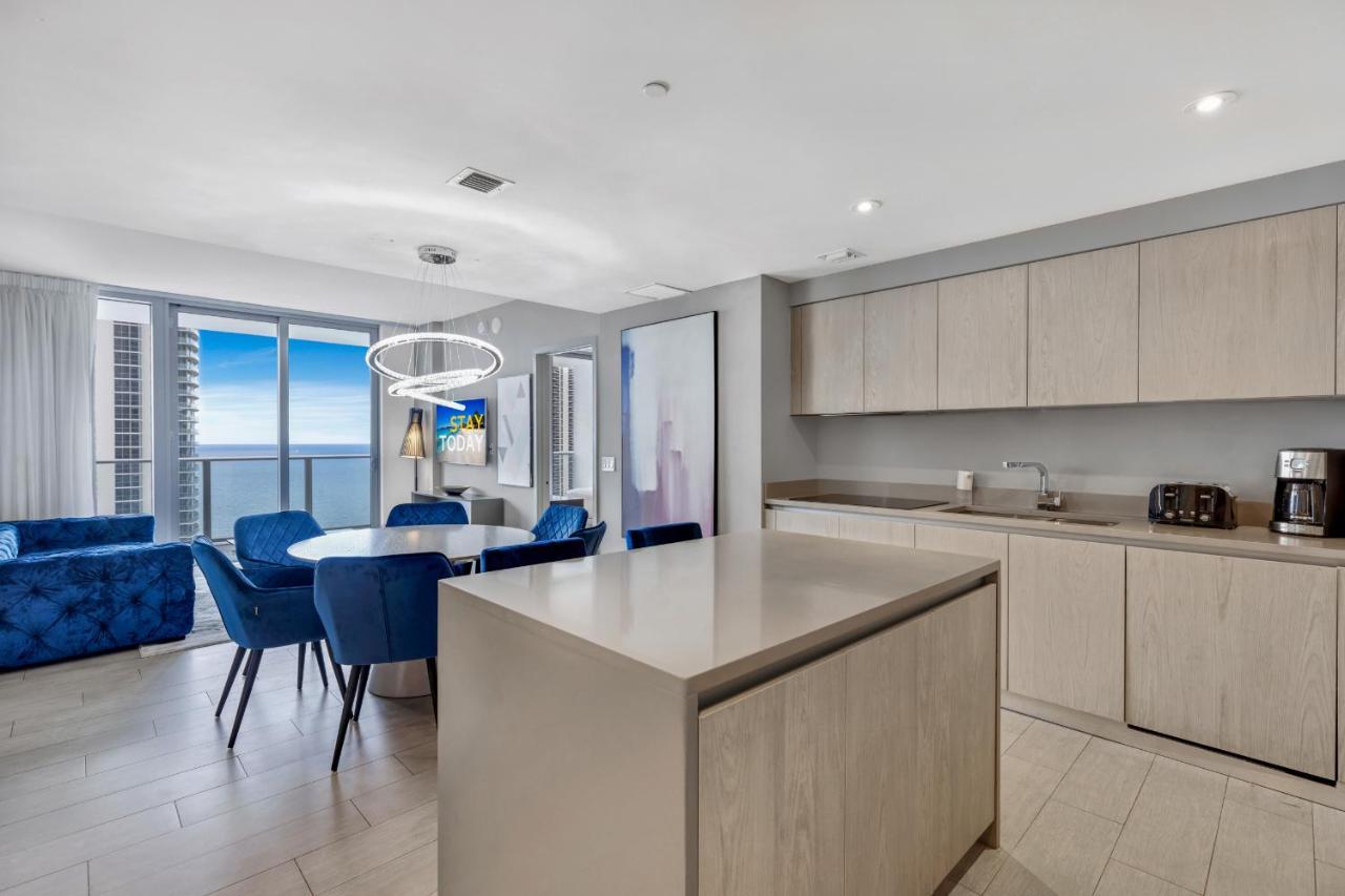 Hyde House - Luxury Waterfront 2Br 2Ba Apartment Suite With Direct Ocean View, Roof Top Pool, Resort Amenities Hollywood Bagian luar foto