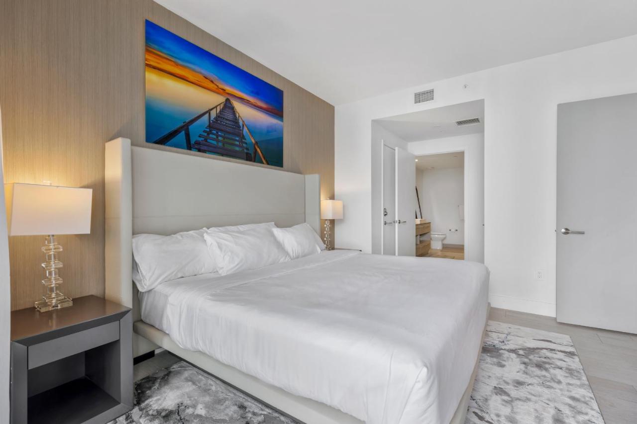 Hyde House - Luxury Waterfront 2Br 2Ba Apartment Suite With Direct Ocean View, Roof Top Pool, Resort Amenities Hollywood Bagian luar foto