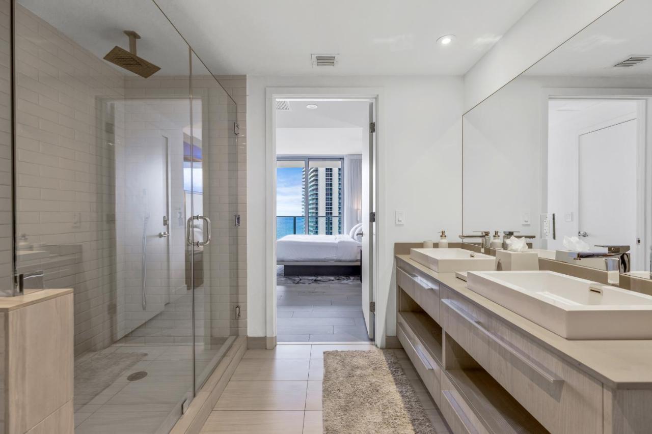 Hyde House - Luxury Waterfront 2Br 2Ba Apartment Suite With Direct Ocean View, Roof Top Pool, Resort Amenities Hollywood Bagian luar foto