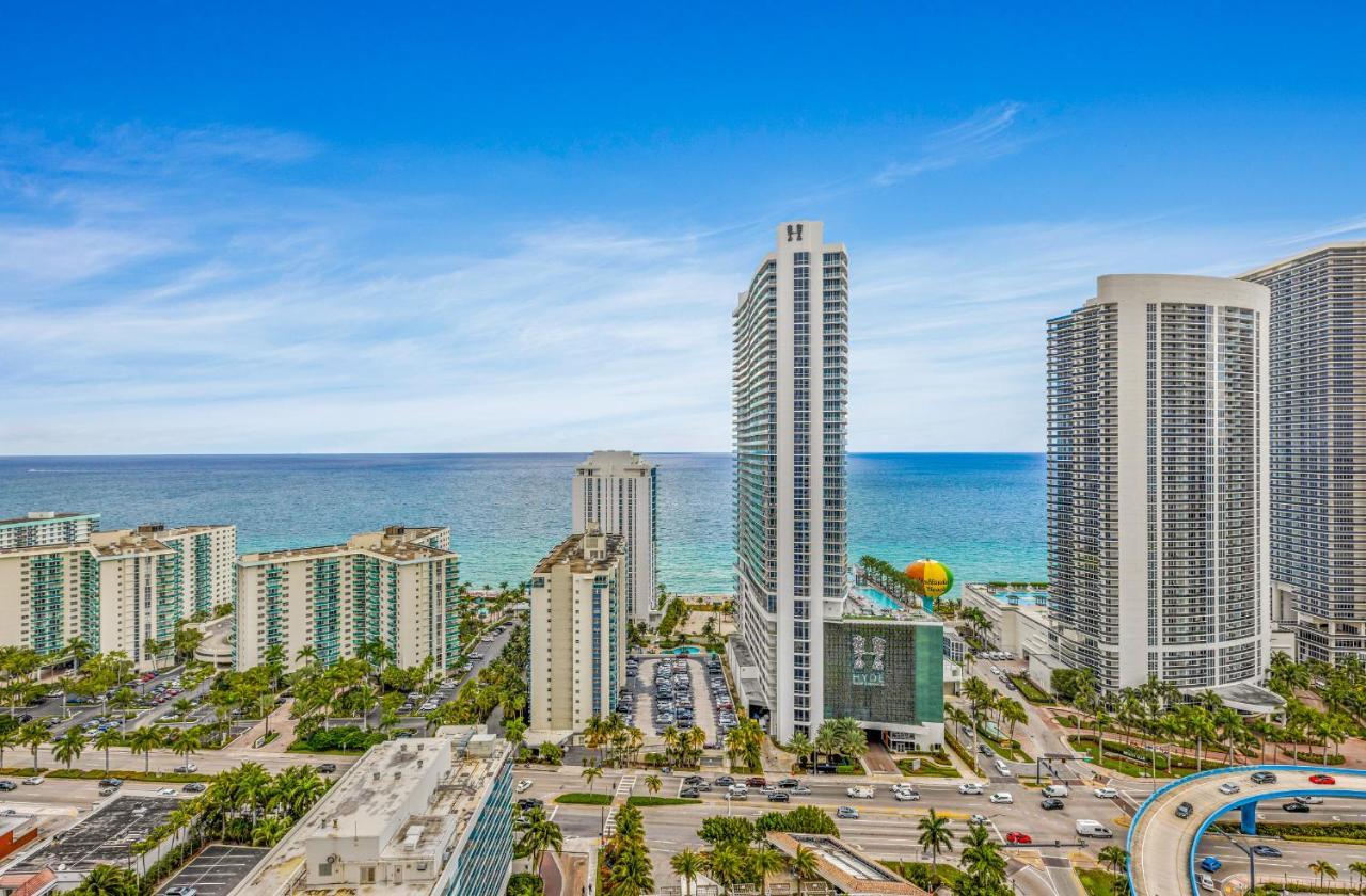 Hyde House - Luxury Waterfront 2Br 2Ba Apartment Suite With Direct Ocean View, Roof Top Pool, Resort Amenities Hollywood Bagian luar foto