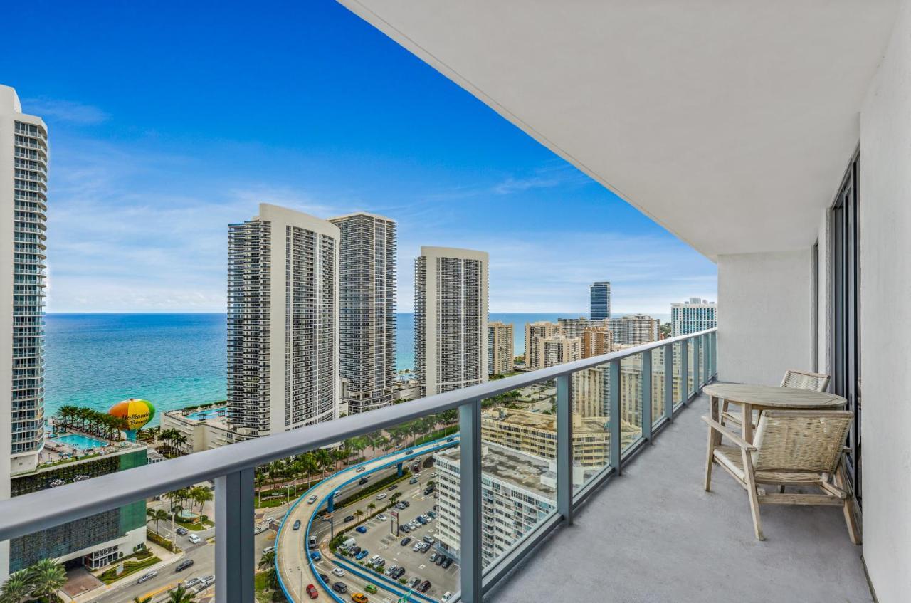 Hyde House - Luxury Waterfront 2Br 2Ba Apartment Suite With Direct Ocean View, Roof Top Pool, Resort Amenities Hollywood Bagian luar foto