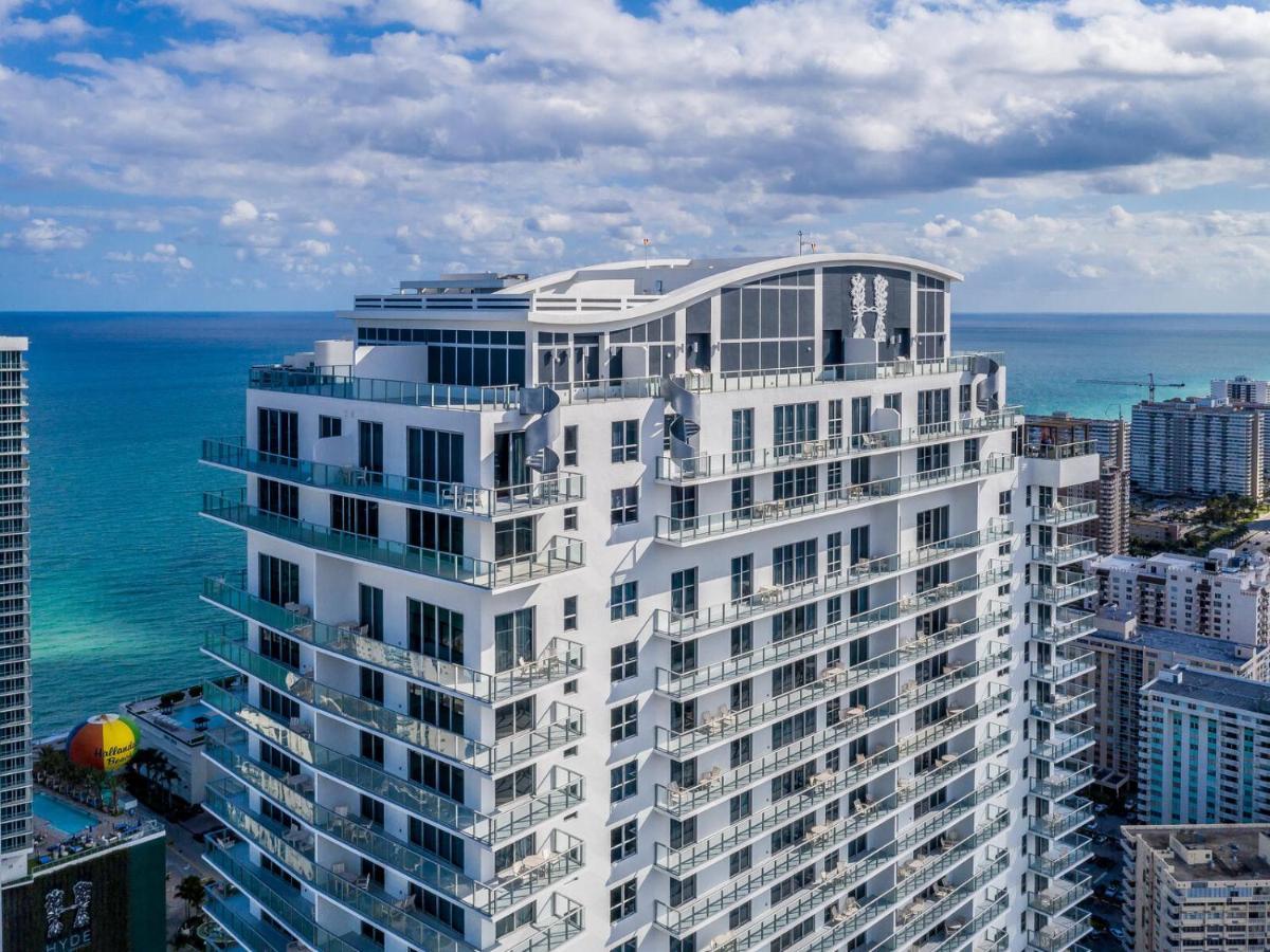Hyde House - Luxury Waterfront 2Br 2Ba Apartment Suite With Direct Ocean View, Roof Top Pool, Resort Amenities Hollywood Bagian luar foto