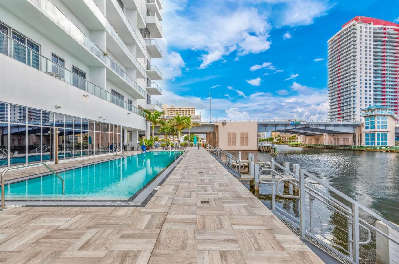 Hyde House - Luxury Waterfront 2Br 2Ba Apartment Suite With Direct Ocean View, Roof Top Pool, Resort Amenities Hollywood Bagian luar foto
