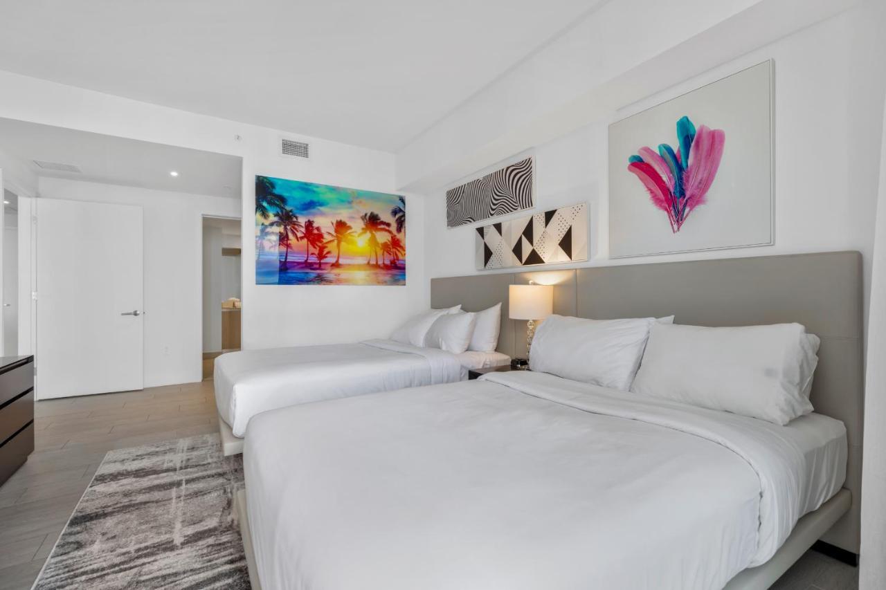 Hyde House - Luxury Waterfront 2Br 2Ba Apartment Suite With Direct Ocean View, Roof Top Pool, Resort Amenities Hollywood Bagian luar foto