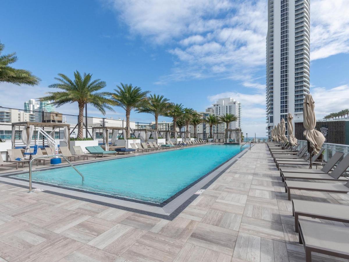 Hyde House - Luxury Waterfront 2Br 2Ba Apartment Suite With Direct Ocean View, Roof Top Pool, Resort Amenities Hollywood Bagian luar foto