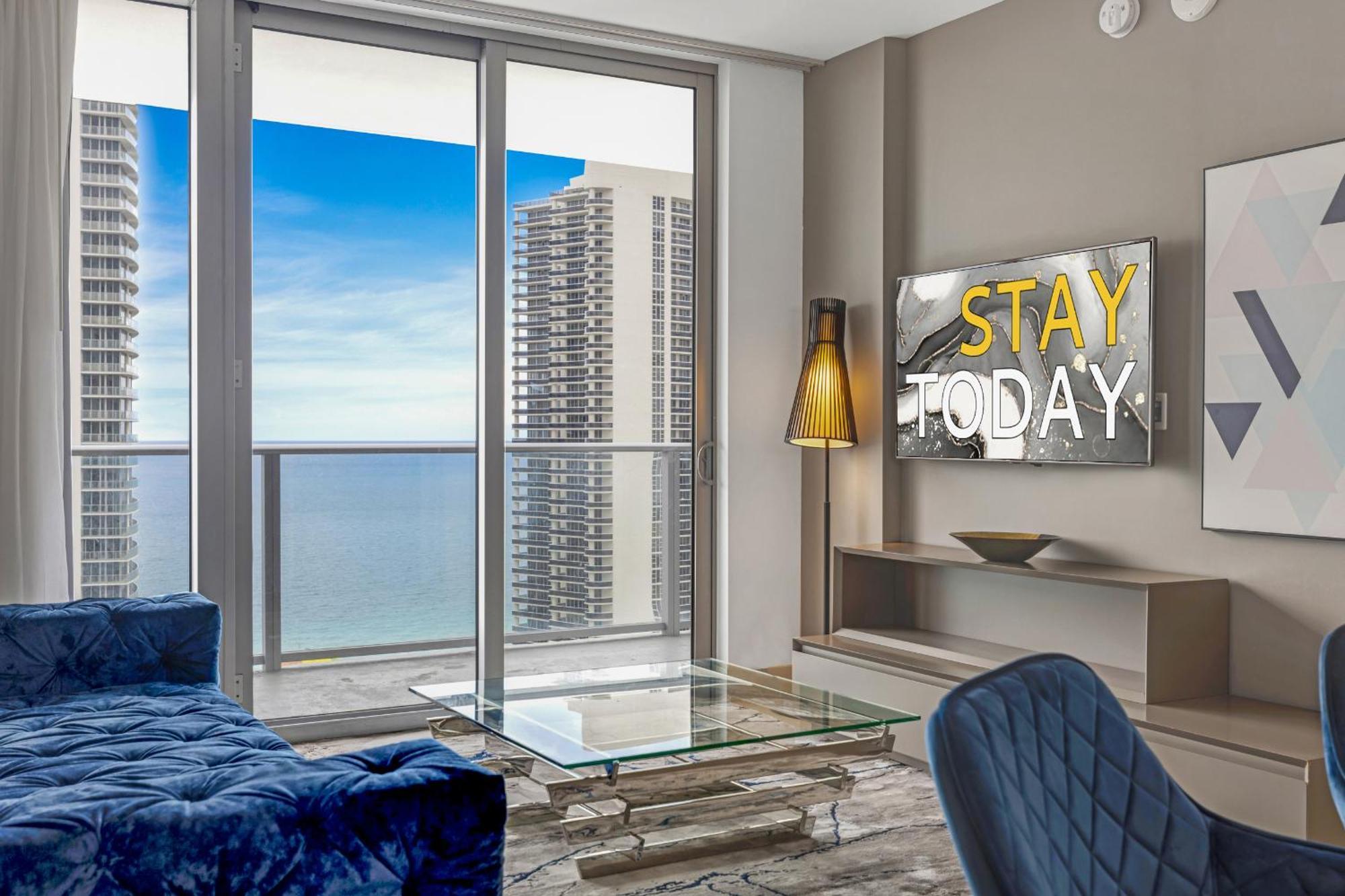 Hyde House - Luxury Waterfront 2Br 2Ba Apartment Suite With Direct Ocean View, Roof Top Pool, Resort Amenities Hollywood Bagian luar foto